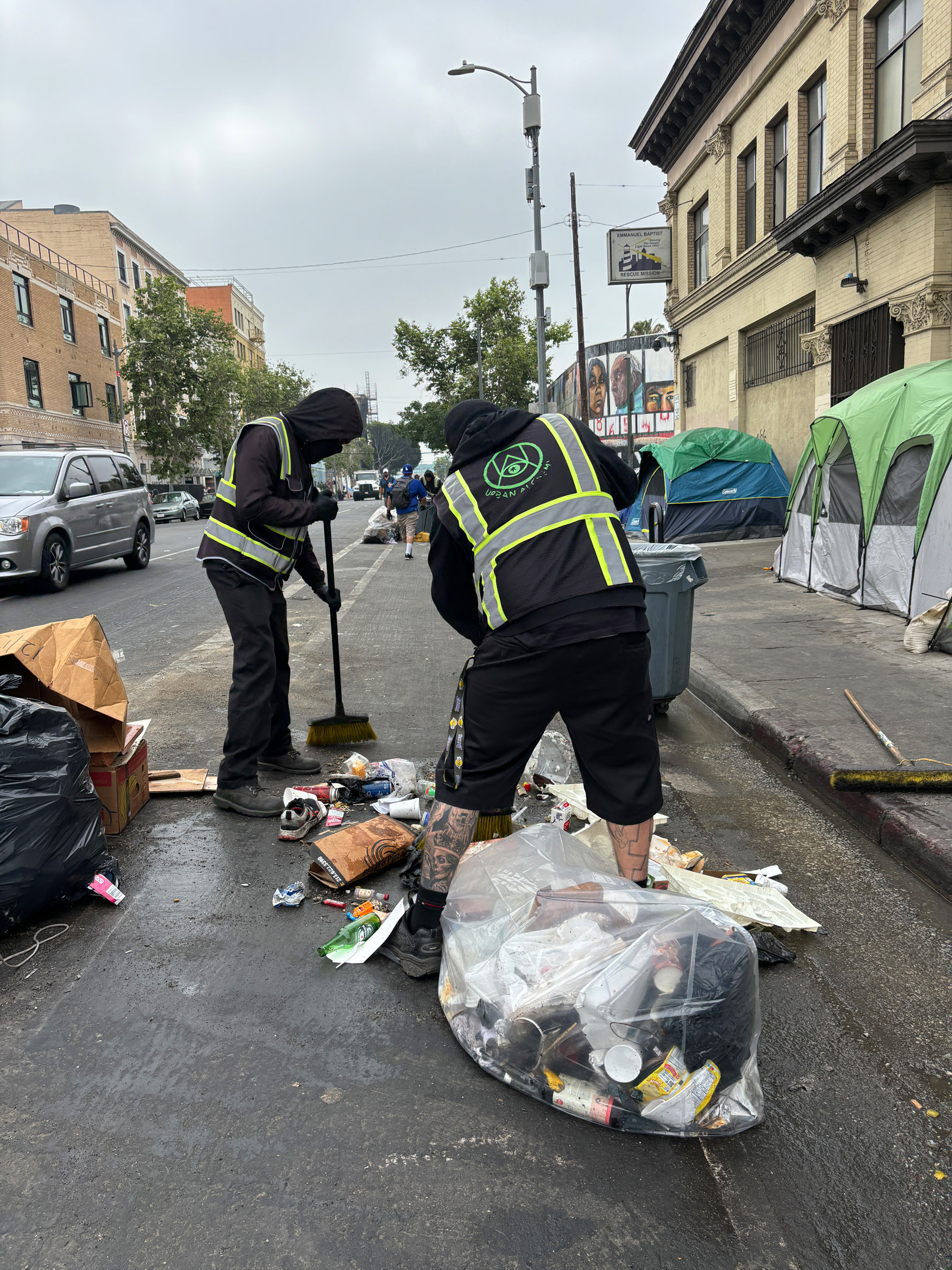 UA Skid Row Clean Team 1